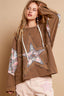 Just BE. Star French Terry Hoodie