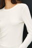 Just BE. BC Round Neck Long Sleeve T-Shirt - White