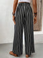 Just BE. Striped High Waist Wide Leg Pants