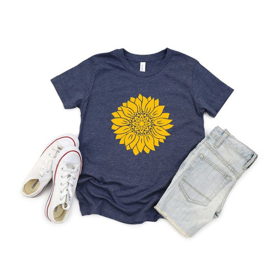 BE. YOU! Sunflower Youth Tee