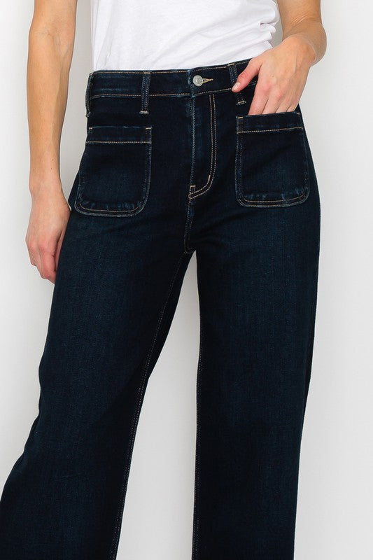 Just BE. 72  Artemis  High Rise Modern Wide Jeans  ~ Premiun Jeans
