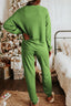 Just BE. SYN Matcha Holiday  Lounge Set