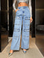 Just BE. Quinn Wide Leg High Waist Jeans