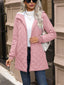 Just BE. Pink Quilted Hooded Jacket