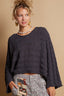 Just BE. Kline Knit Cropped Sweater