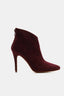 BE. Shoes Beast Fashion Suede Stiletto Ankle Booties