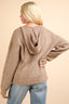 Just BE. VERY J Mocha Hooded Sweater