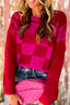 Just BE. SYN Checkered Sweater