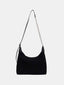 BE.  YP Suede Shoulder Bag