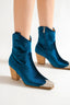 BE. Shoe BE.ast  Fashion Velvet Block Heel Boots