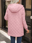 Just BE. Pink Quilted Hooded Jacket