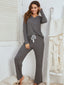 Just BE. D&EW Notched  Pants Set