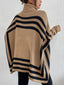 72! JMD Striped Turtleneck Sweater