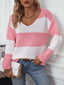 Just BE. Drizzle Color Block Sweater