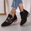 BE. Shoe . HYFE Embroidered Suede Boots