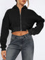 Just BE. MDML  Hooded Cropped Jacket