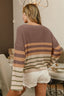 Just BE. BiBi Color Block  Sweater