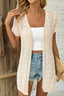 Just BE. SYN Openwork Short Sleeve Cardigan
