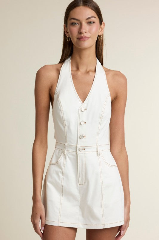 72! MABLE Oliva Open Back Romper
