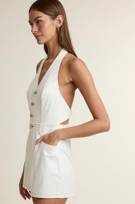 72! MABLE Oliva Open Back Romper