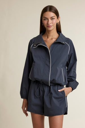 72! MABLE Navy Windbreaker Set