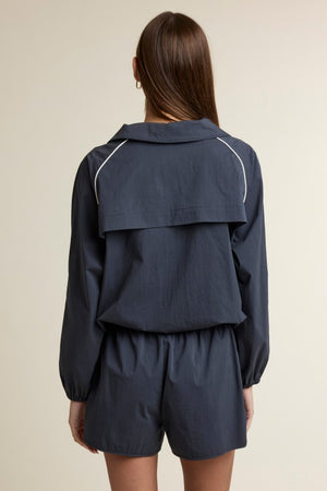 72! MABLE Navy Windbreaker Set