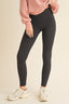 Just BE. Yelete  Fleece Lined High Waisted Leggings