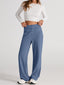 Just BE. KL High Waist Wide Leg Pants