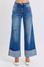 Just BE. JB True Hue  Distressed High Waist Wide Leg Jeans