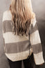 Just BE. SYN Mocha Color Block Sweater