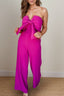 Just BE. SYN Berry  Wide Leg Jumpsuit