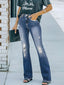 BE. DA Distressed Bootcut Jeans