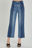 Just BE. RISEN Mylan  Mid-Rise Waist Two-Tones Jeans