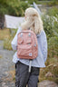 BE. Himawari Waterproof Canvas Backpack Bag with Removable Coin Purse