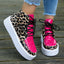 BE. Shoe HYFE Leopard Platform Sneakers