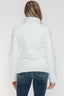 Just BE. YMI White Puffer Jacket