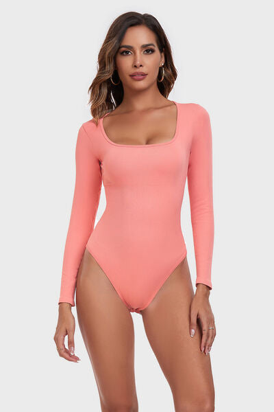 Just BE. Elecia Long Sleeve Active Bodysuit