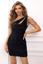 Load image into Gallery viewer, Just BE. Jess Sequin Mini Dress
