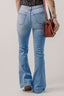 Just BE. SYN Button-Fly Distressed Flare Jeans