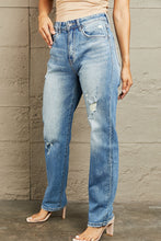 Load image into Gallery viewer, Just BE. BAEA High Waisted Straight Jeans
